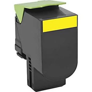 image of Lexmark 802XY Yellow Laser Toner Ink Cartridge