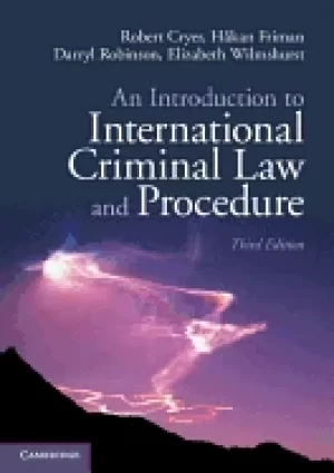Image of introduction to international criminal law and procedure