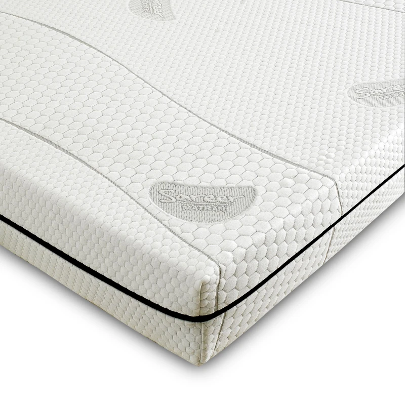 Image of Sareer Furniture Limited Memory Foam Mattress in White Size: Small Single White Unisex Small Single
