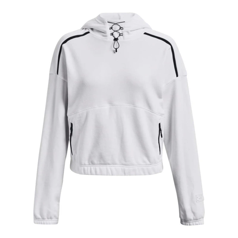 Image of Under Armour Ua Journey Fleece Hoody - White White 4