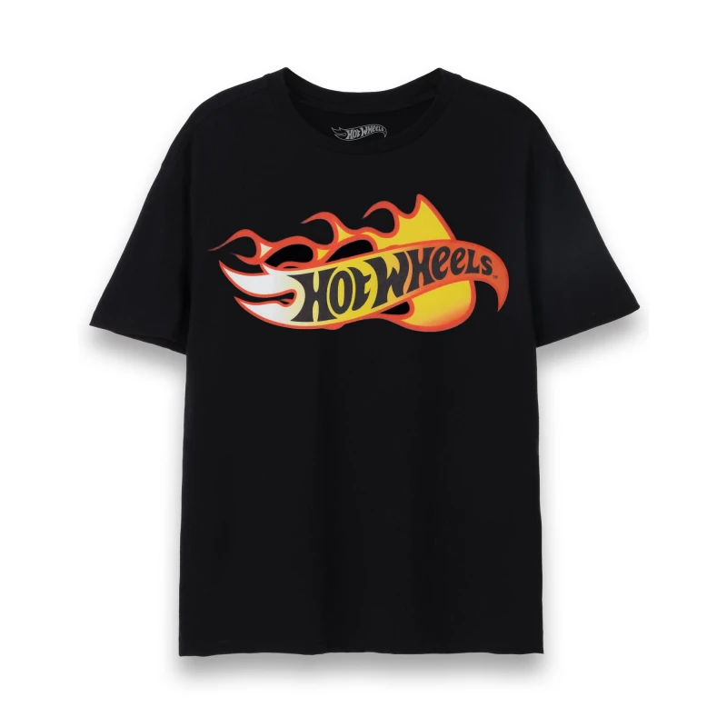 Image of Hot Wheels Short Sleeved T-Shirt Black
