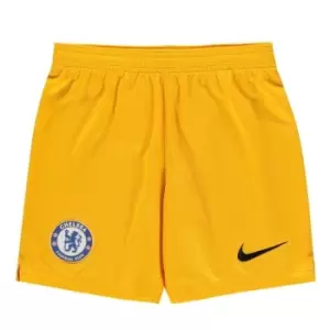 Image of Nike Chelsea FC Goalkeeper Shorts Junior Boys - Yellow