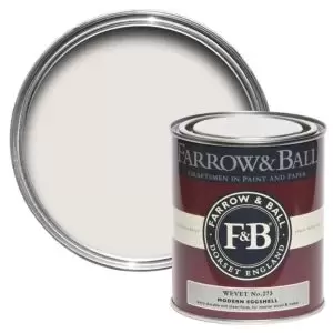 image of Farrow & Ball Modern Wevet No. 273 Eggshell Paint, 0.75L