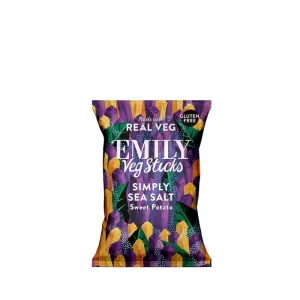 image of Emily Snacks Sea Salt Sweet Potato Sticks 35g (Case of 12) (12 minimum)