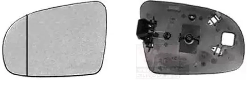 Image of VAN WEZEL 3776833 Wing Mirror Glass * HAGUS * Left Mirror Glass,outside mirror (1914)