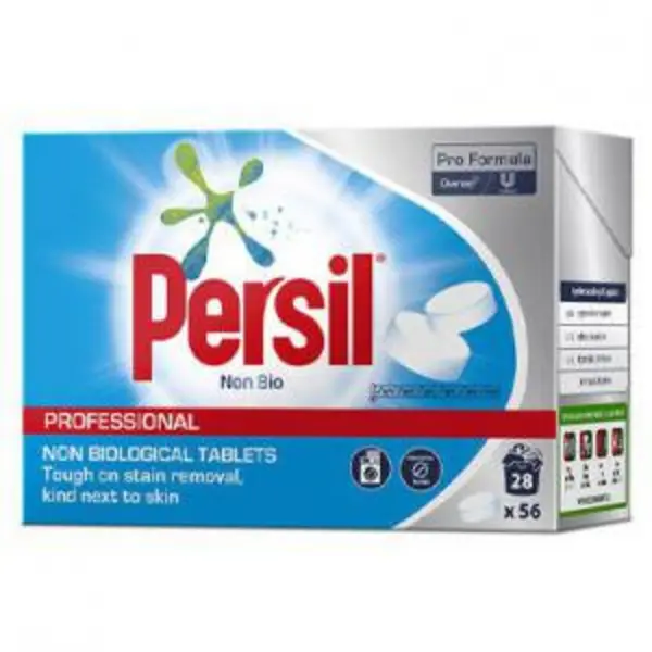 Image of Persil Professional Non Bio Washing Tablets 56 Tablets