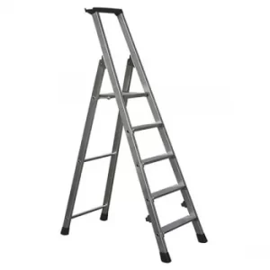 image of Zarges 42455 Trade Platform Steps, Platform Height 1.05m 5 Rungs