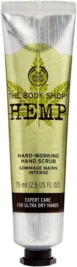 image of The Body Shop Hemp Hard-working Hand Scrub Hemp Hard-working Hand Scrub