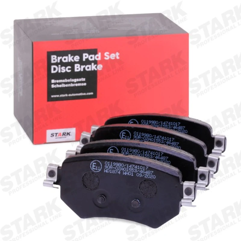 Image of Brake pad set STARK SKBP-0011945