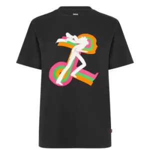 Image of Levis Graphic Jet T Shirt - Black