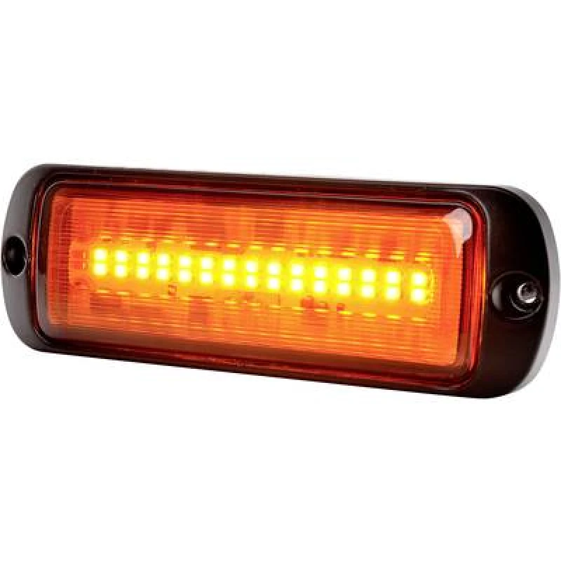 Image of WAS WAS Strobe light W218 1469 12 V DC, 24 V DC via in-car outlet Assembly, Screw mount Orange 1469