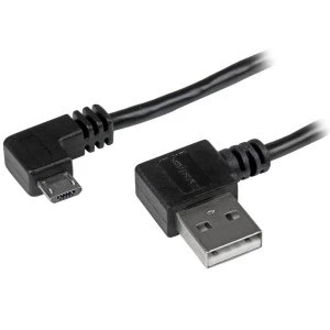 Image of Micro usb Cable Right angled Connectors mm 2m