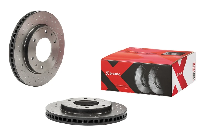 Image of BREMBO Brake disc BREMBO 09.A868.1X