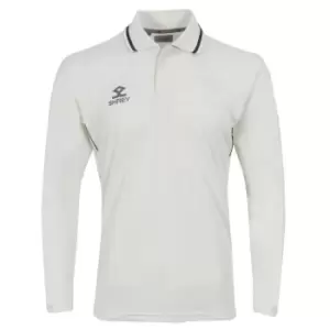 Shrey Elite Playing Shirt L/S Senior - White