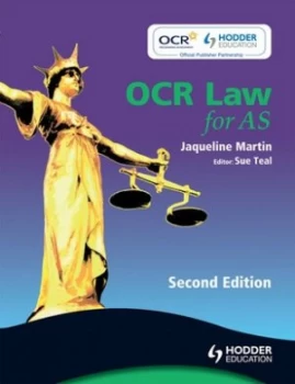 Image of Ocr Law for As by Jacqueline Martin Paperback