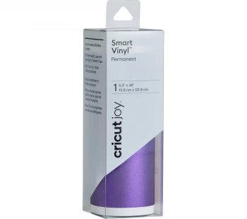 Image of CRICUT Joy Smart Permanent Vinyl - Shimmer Purple, Purple