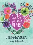 Image of listen to your heart a line a day journal with prompts