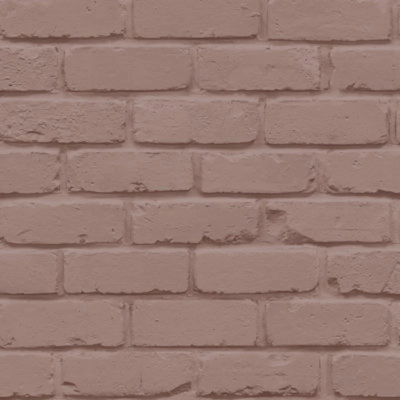 Image of Fine Decor Fine Decor Fd43601 Painted Brick Wallpaper, Pink