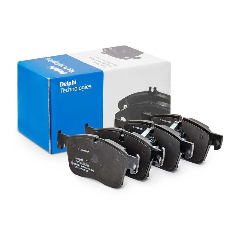 Image of DELPHI Brake pad set DELPHI LP3187