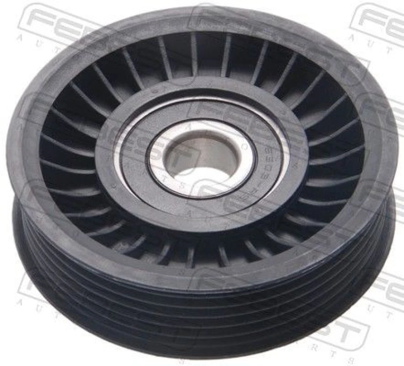Image of FEBEST 2188-F450 Idler Pulley Deflection/Guide Pulley,v-ribbed belt (312)