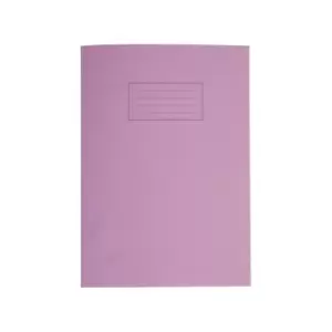Image of Silvine Exercise Book A4 80pg Ruled 75gsm, Purple