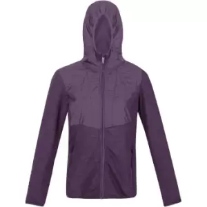Image of Regatta Womens Upham Hybrid II Hooded Full Zip Fleece Jacket 10 - Bust 34' (86cm)