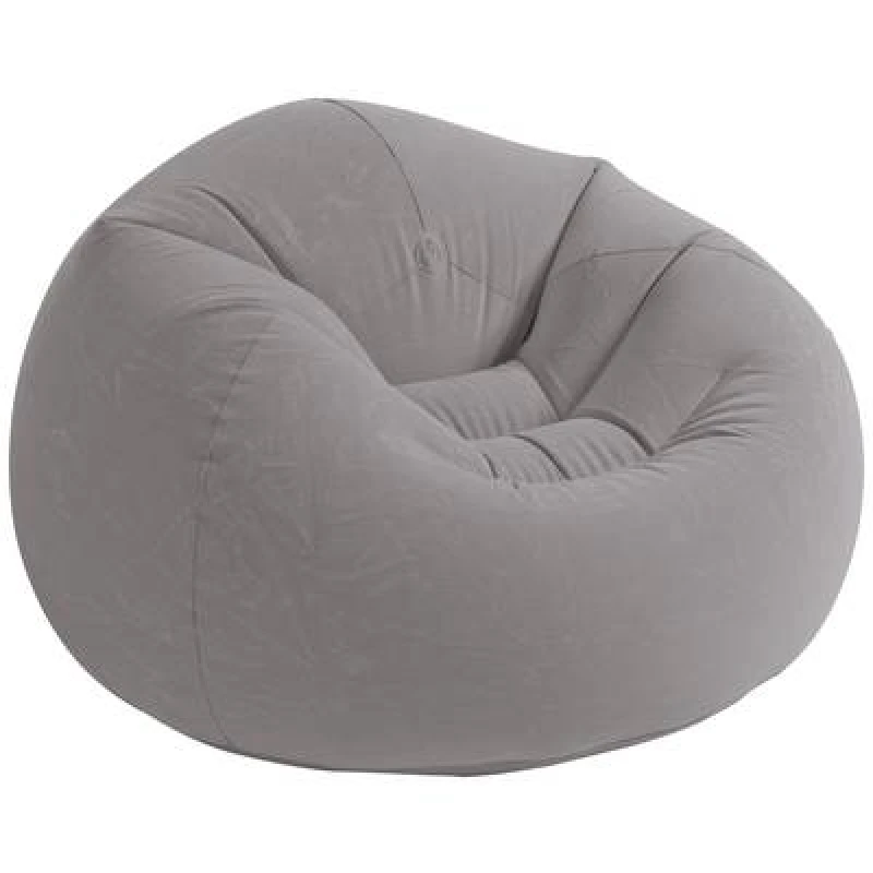 Image of Intex Intex 68579NP BEANLESS BAG Armchair (L x W x H) 114 x 114 x 71cm Grey 68579NP
