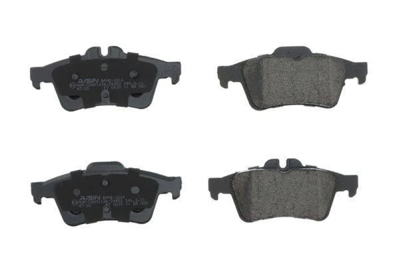 Image of AISIN BPPE-2016 Brake pad set Premium ADVICS by AISIN excl. wear warning contact Brake Pad Set,disc brake (402)