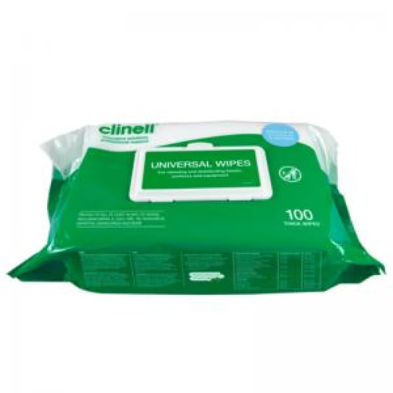 Image of Clinell Clinell Universal Wipes Pack 100 CM1907 BESWCM1907