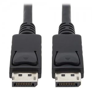 Image of Tripp Lite DisplayPort Cable with Latches 4K 60 Hz 10ft