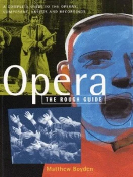 Image of Opera by Matthew Boyden and Joe Staines and Jonathan Buckley Paperback