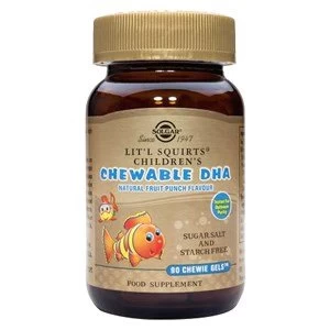 Image of Solgar Childrenamp39s Chewable DHA 90 Chewie Gels