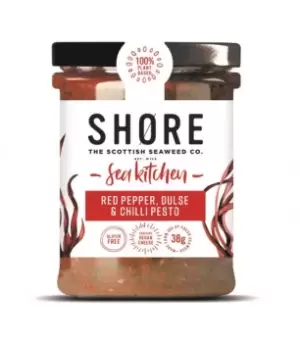 Image of Shore Scottish Seaweed Red Pepper & Dulse Pesto 180g