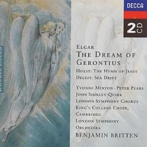 Image of Elgar The Dream of Gerontius Holst The Hymn of Jesus/Delius Sea Drift by Edward Elgar CD Album