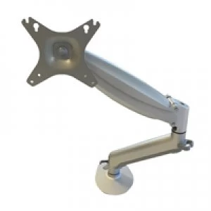 Contour Ergonomics Easy Move Single Monitor Arm Silver CE77692