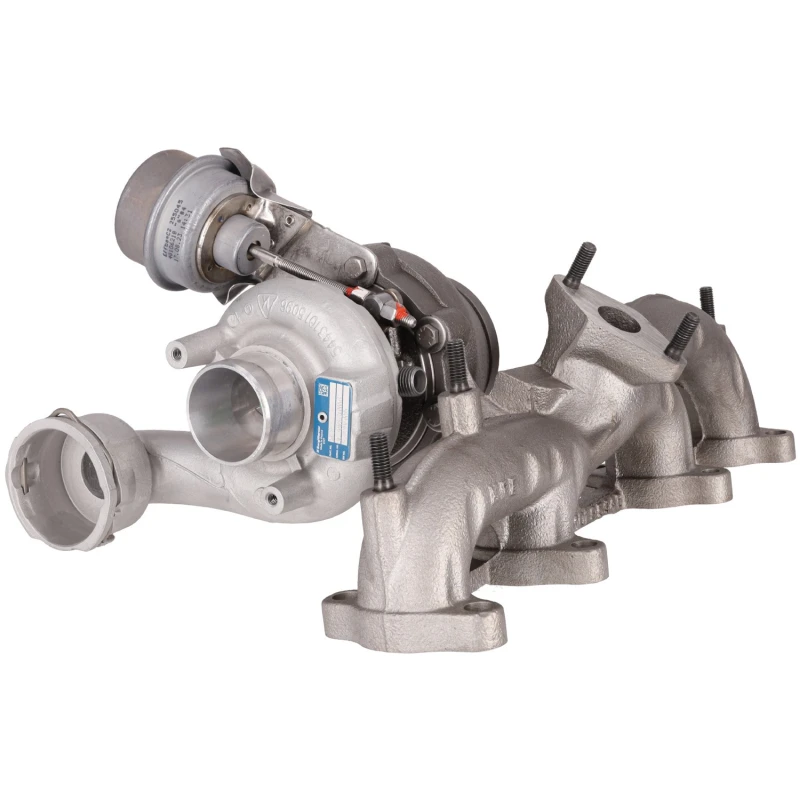 Image of FEBI BILSTEIN 190054 Turbocharger BorgWarner Turbo REMAN with exhaust manifold Charger,charging system (2234)