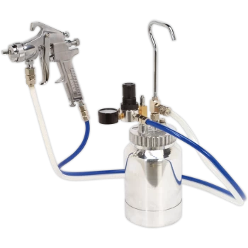 image of Sealey SSG1P Air Spray Gun Set