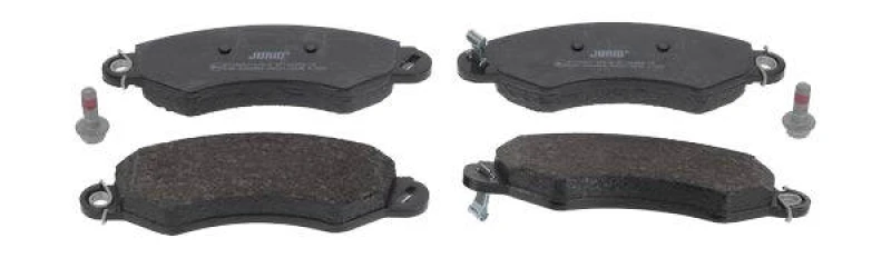 Image of JURID 573925J Brake pad set with acoustic wear warning Brake Pad Set,disc brake (402)