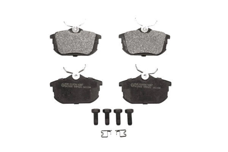 Image of LPR 05P621 Brake pad set with bolts/screws Brake Pad Set,disc brake (402)