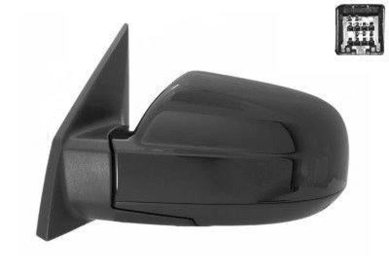Image of VAN WEZEL 8267807 Wing mirror * HAGUS * Left, Heatable, Over-paintable Outside Mirror (50)