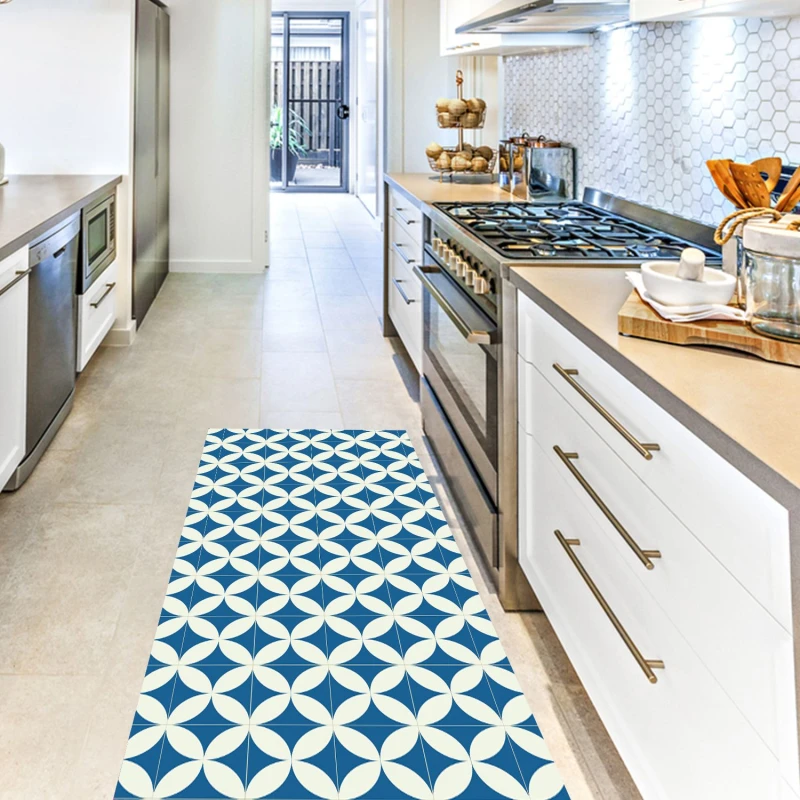 Image of Artsy Mats Hydra Vinyl Floor Mat 67x145cm Multi