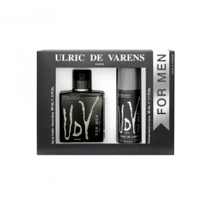 image of Ulric De Varens Men Gift Set 60ml Eau de Toilette And Deodorant Spray