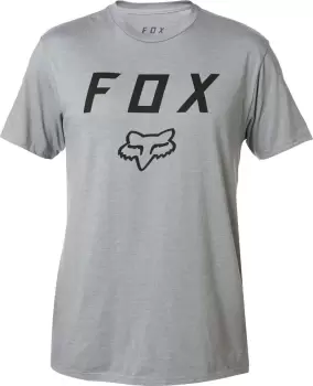 Image of FOX Legacy Moth Tee T-Shirt, grey, Size S, grey, Size S