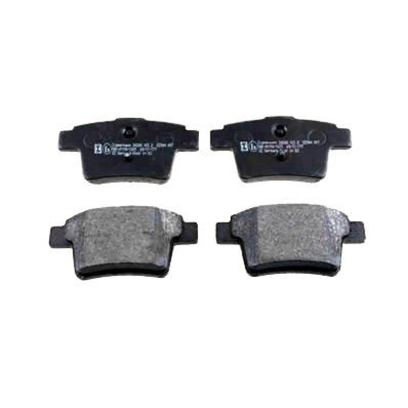 Image of ZIMMERMANN 24260.165.2 Brake pad set Rear Axle, with sliding plate, with bolts/screws Brake Pad Set,disc brake (402)
