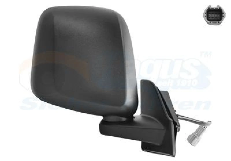 Image of VAN WEZEL Wing mirror VAN WEZEL 3393806