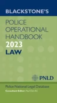 Image of Blackstone's Police Operational Handbook 2023