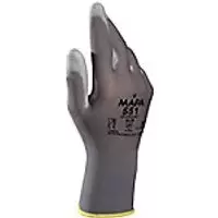 image of Mapa Professional Ultrane 551 Gloves PU (Polypropylene) Size 10 Grey