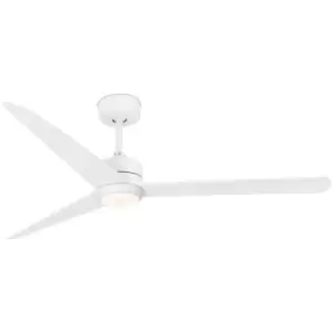 Faro Nu LED White Ceiling Fan W/Dc Motor