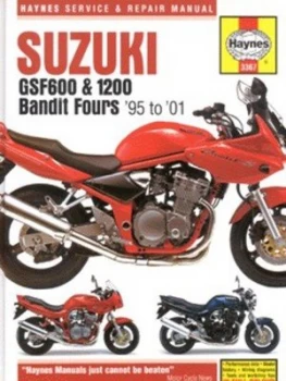Image of Suzuki Gsf600 and 1200 Bandit Fours Service and Repair Manual by Matthew Coombs and Phil Mather Hardback