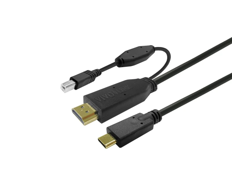Image of Vivolink PROUSBCHDMIUSBB5 USB cable USB 3.2 Gen 1 (3.1 Gen 1) 5m USB